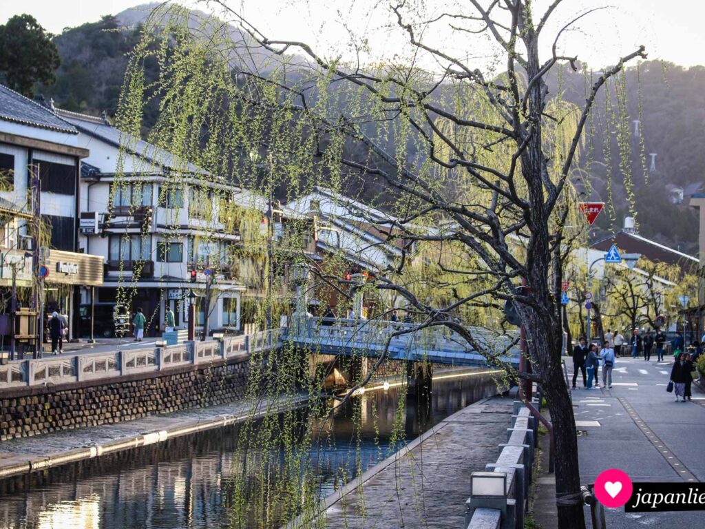 Traumkulisse: das Thermalbadestädtchen Kinosaki Onsen.